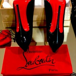 Louboutin Shoes So Kate size 39.5 Patent Leather